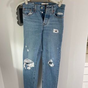 LEVI'S WEDGIES ANKLE LENGTH 💙